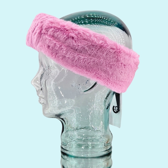 Ugg Headband Pink Mesa Rose Cottagecore Balletcore Barbiecore Outdoor Winter main image 4